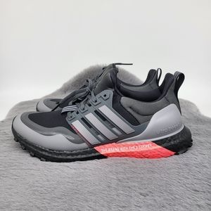 Adidas Ultraboost All Terrain Black Red Grey Trail Running Shoes